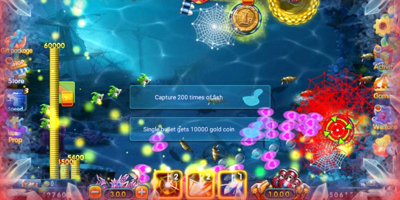 Cách chơi cực dễ trong game săn cá