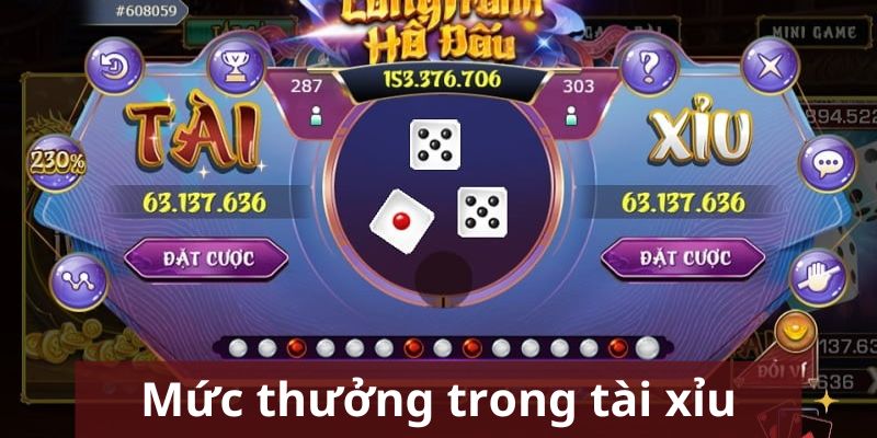 Cược bộ ba có tỷ lệ thưởng cao nhất trong tài xỉu Lode88